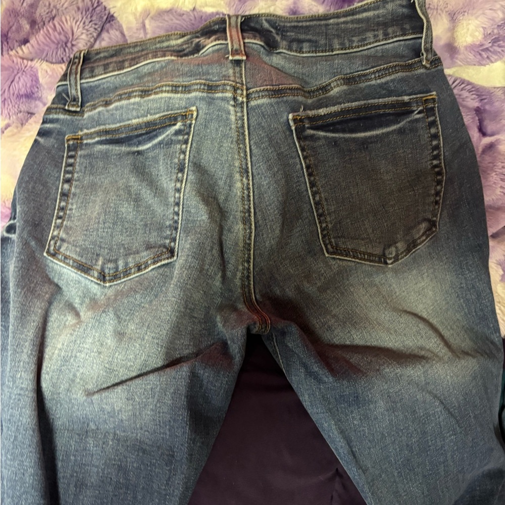 Silver Jeans Women's Straight Leg Blue Jeans